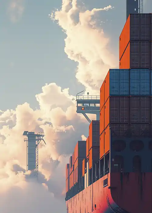 International cargo tracking and delivery process